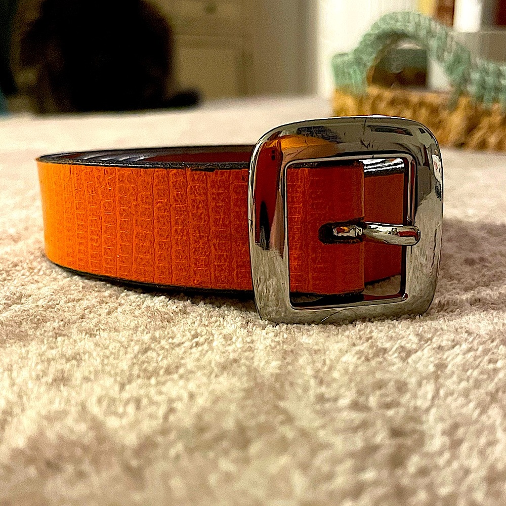 BR Leather Belt 🍊size L